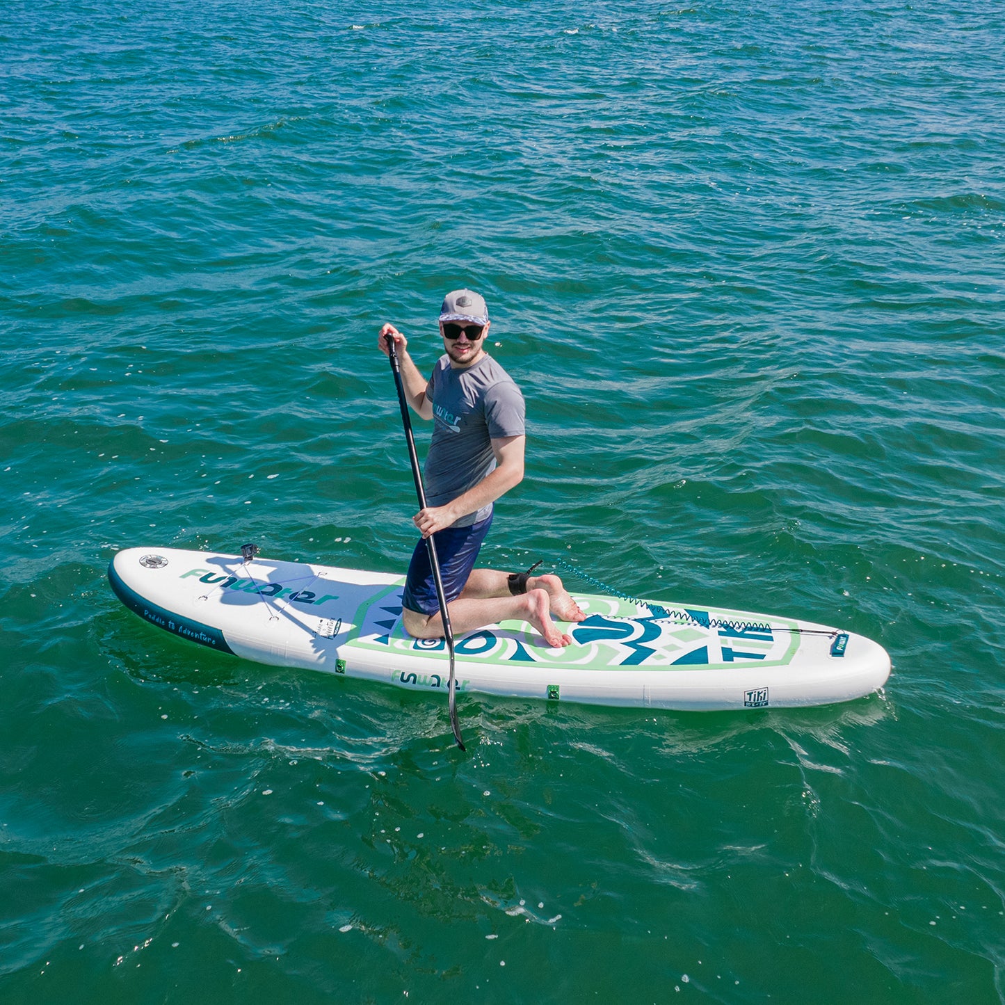 SUP daska u kompletu - FunWater Tiki Green