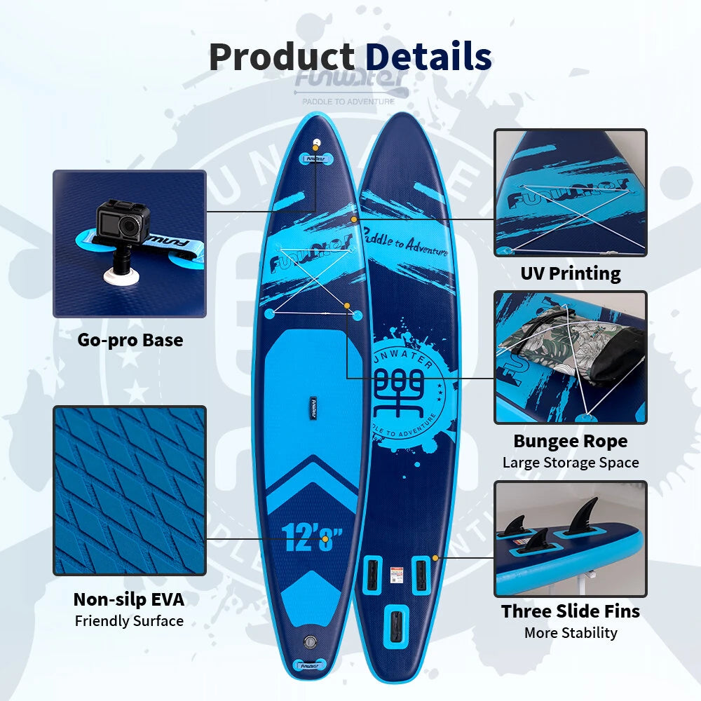 SUP daska u kompletu - Funwater Tourer Blue