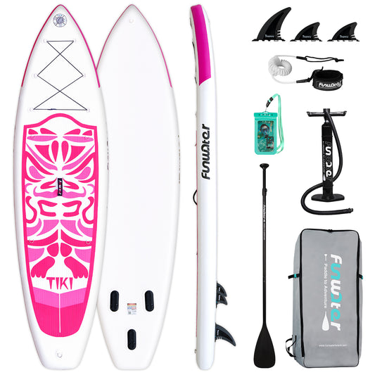 SUP daska u setu - FunWater Tiki Pink