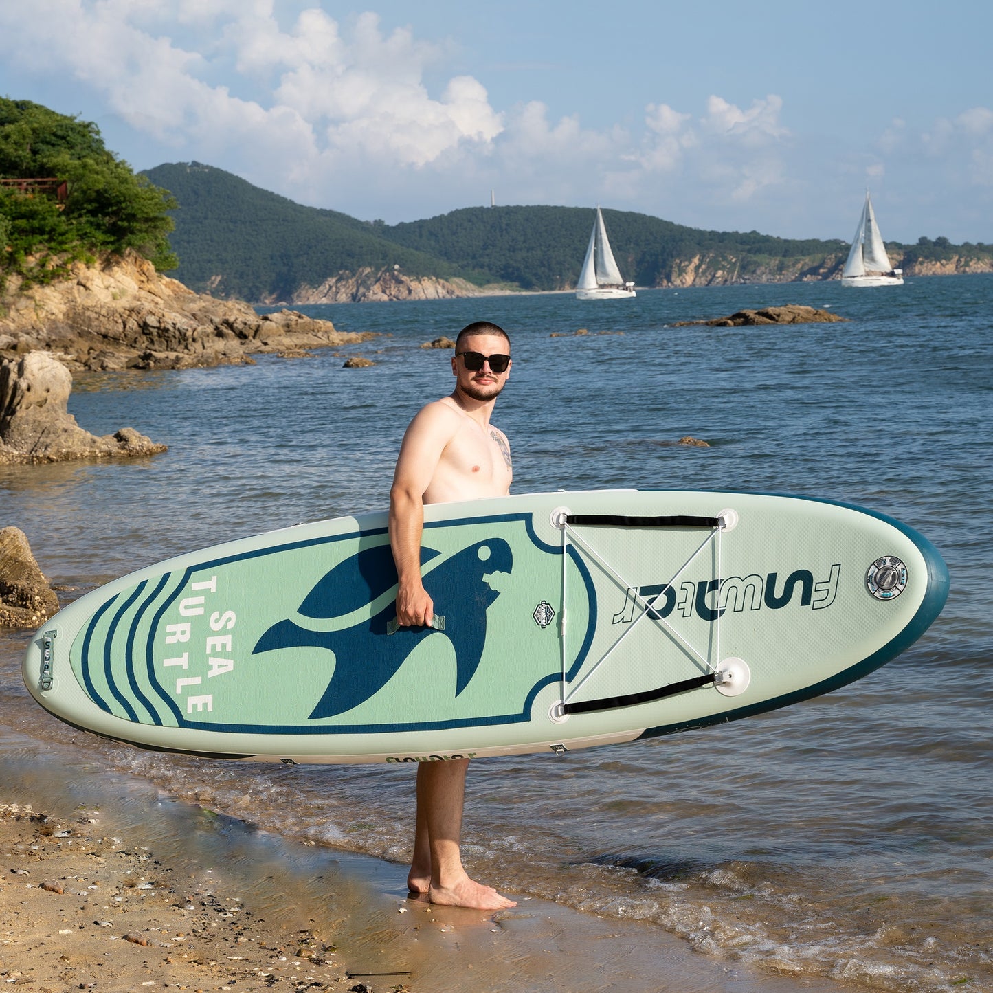 SUP deska s sedežem v kompletu - FunWater Sea Turtle