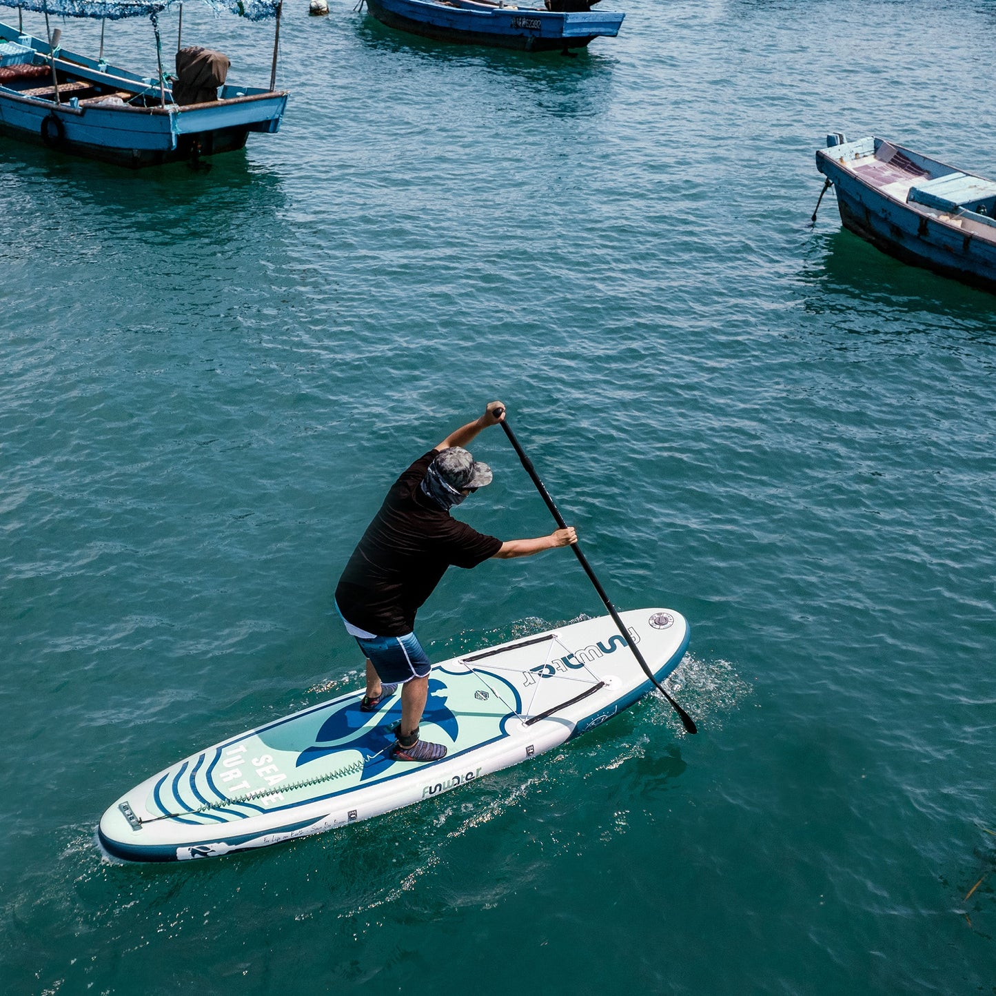 SUP deska s sedežem v kompletu - FunWater Sea Turtle