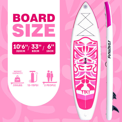 SUP daska u kompletu - FunWater Tiki Pink