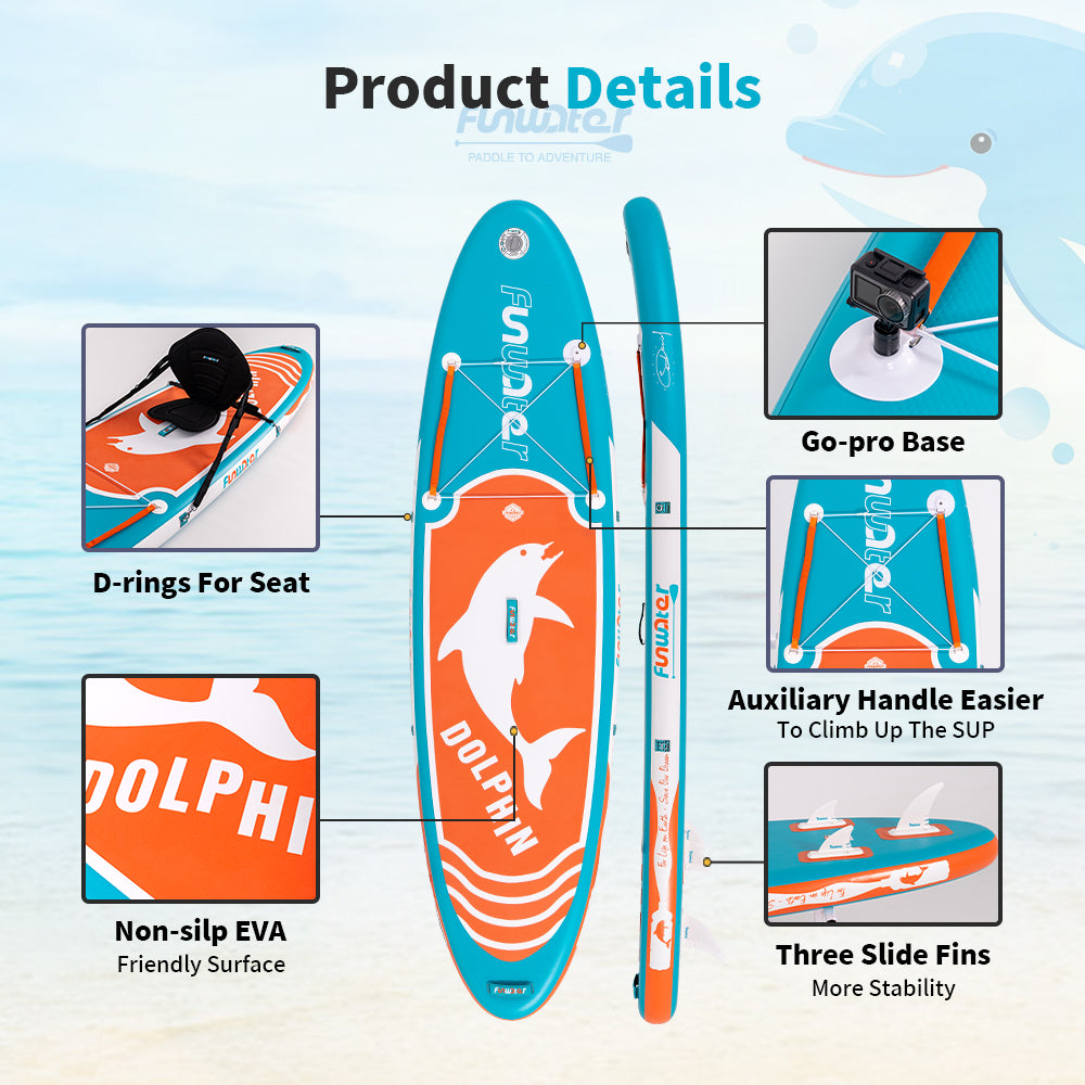 SUP daska sa sjedalom uključena - FunWater Dolphin 