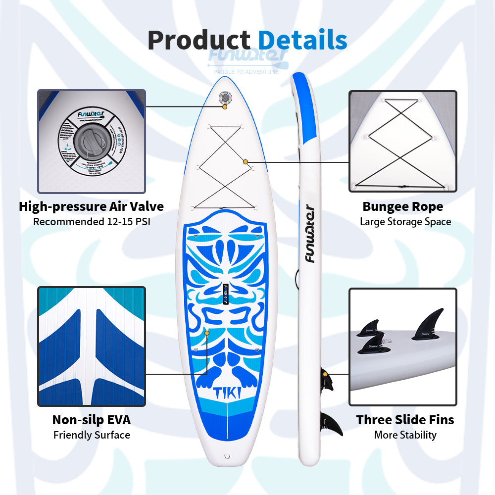 SUP daska u kompletu - FunWater Tiki Blue