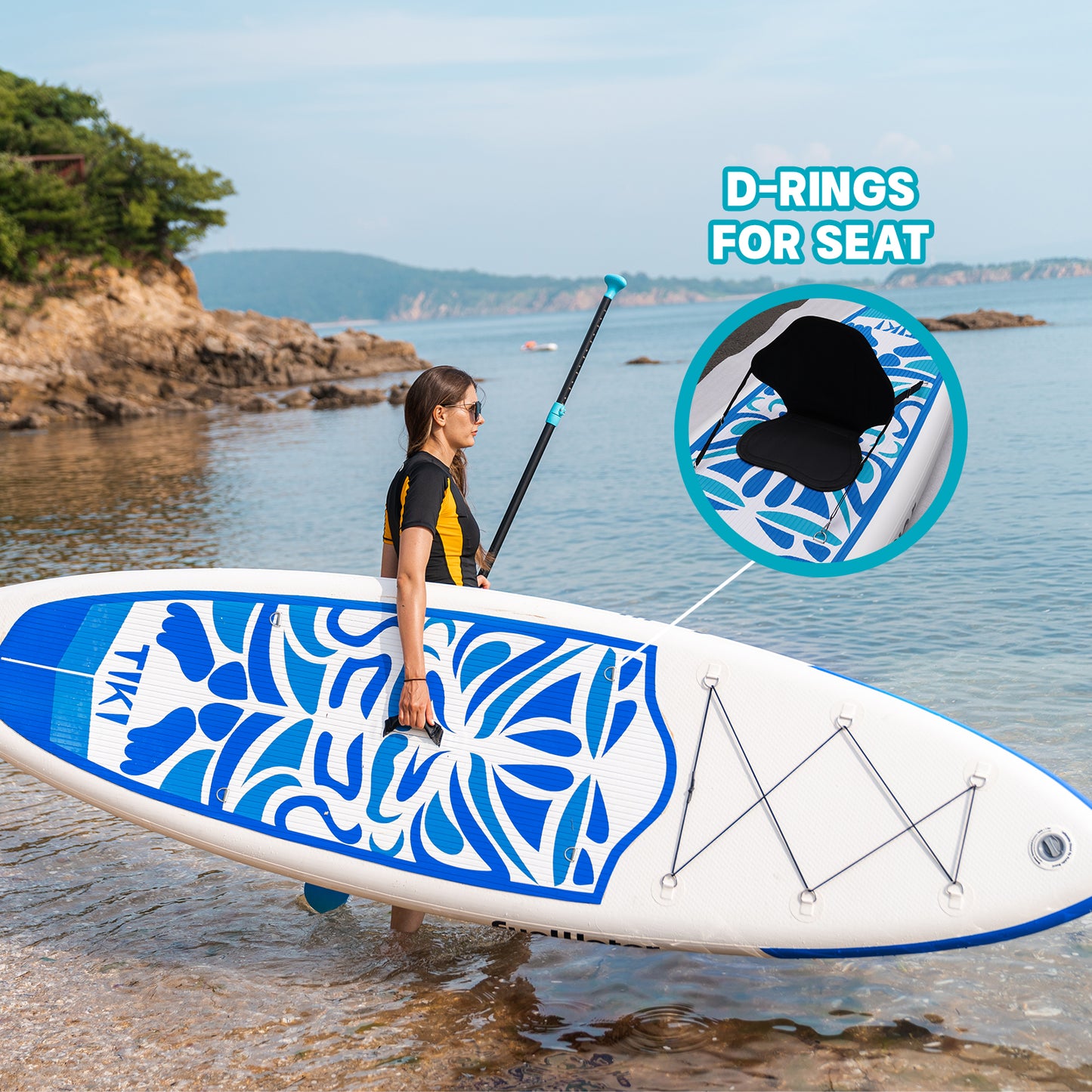 SUP daska u kompletu - FunWater Tiki Blue