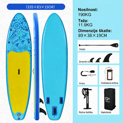 SUP daska u kompletu - Innovate Aloha - Plava