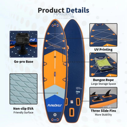 SUP daska u setu - Funwater Omega Blue 