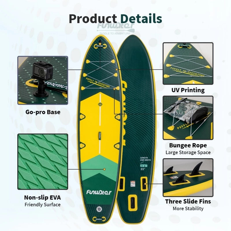 Set SUP dasaka - Funwater Omega Green 