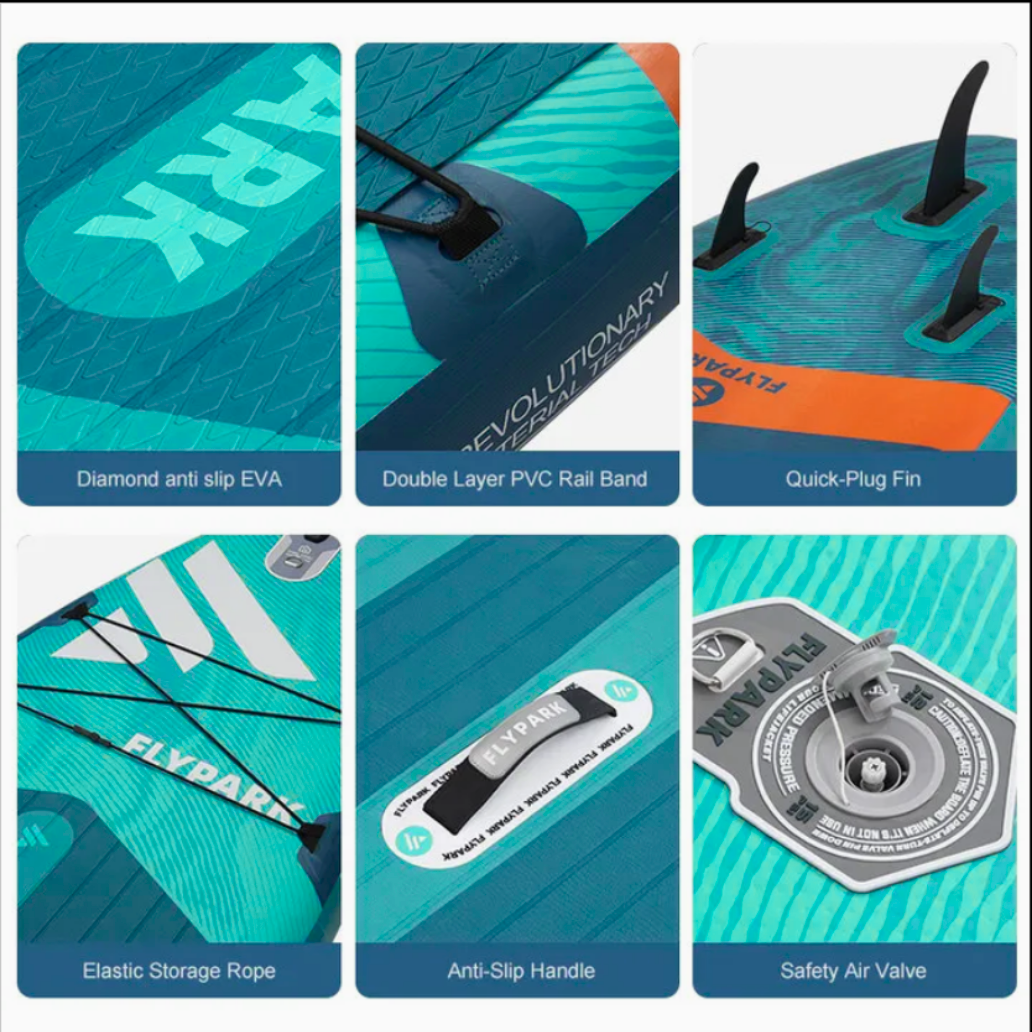 Set SUP dasaka - Flypark Green 