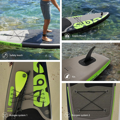 SUP daska u setu - Premium - Tamna 