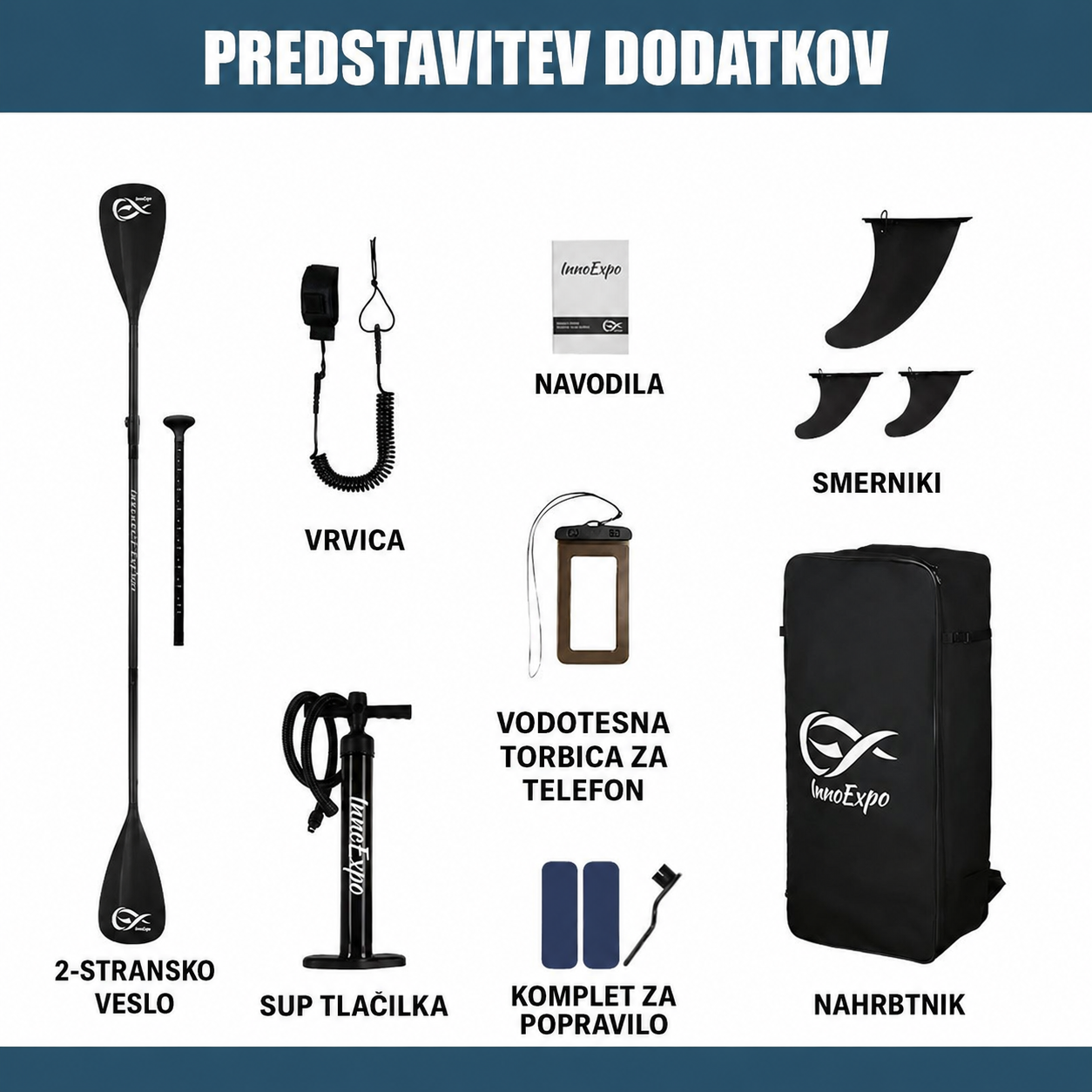 SUP daska u kompletu - Innovate Spider