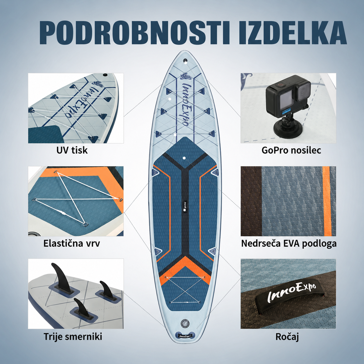 SUP daska u kompletu - Innovate Spider