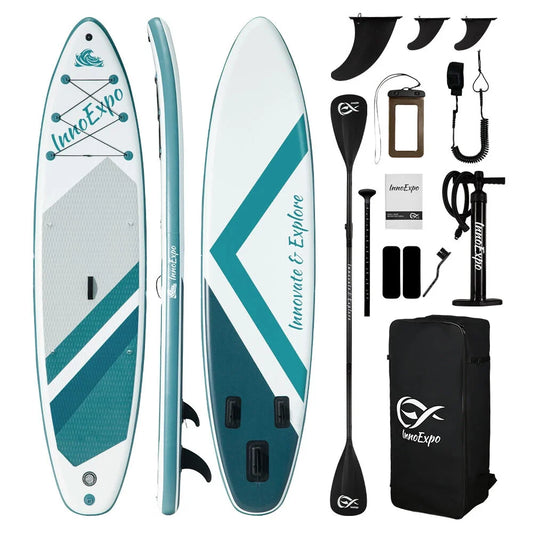 SUP daska u kompletu - Innovate Stripes Emerald