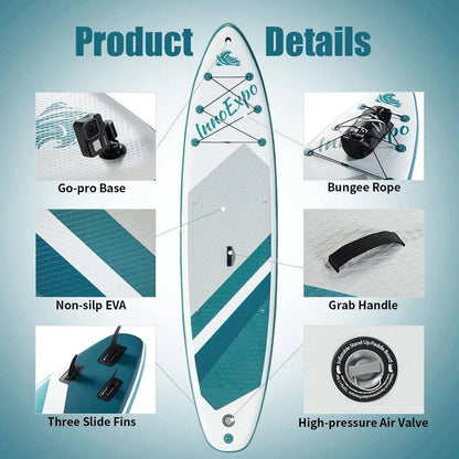 SUP daska u kompletu - Innovate Stripes Emerald