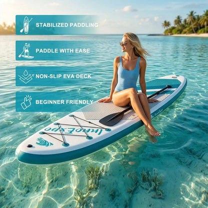 SUP daska u kompletu - Innovate Stripes Emerald