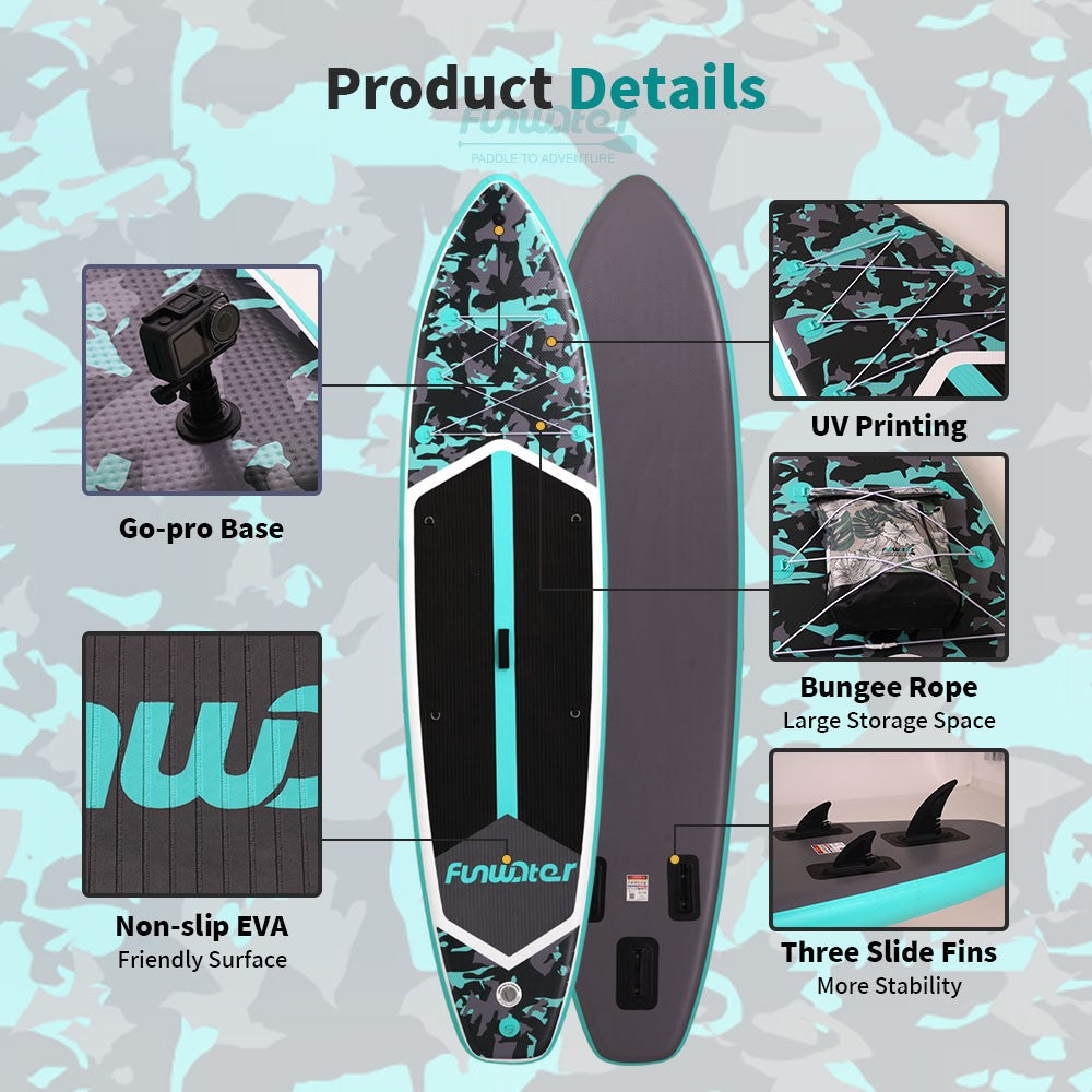 SUP deska v kompletu - Funwater Alpha Blue