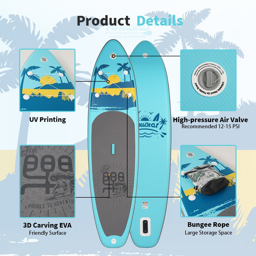 Sup deska v kompletu Funwater Blue Island